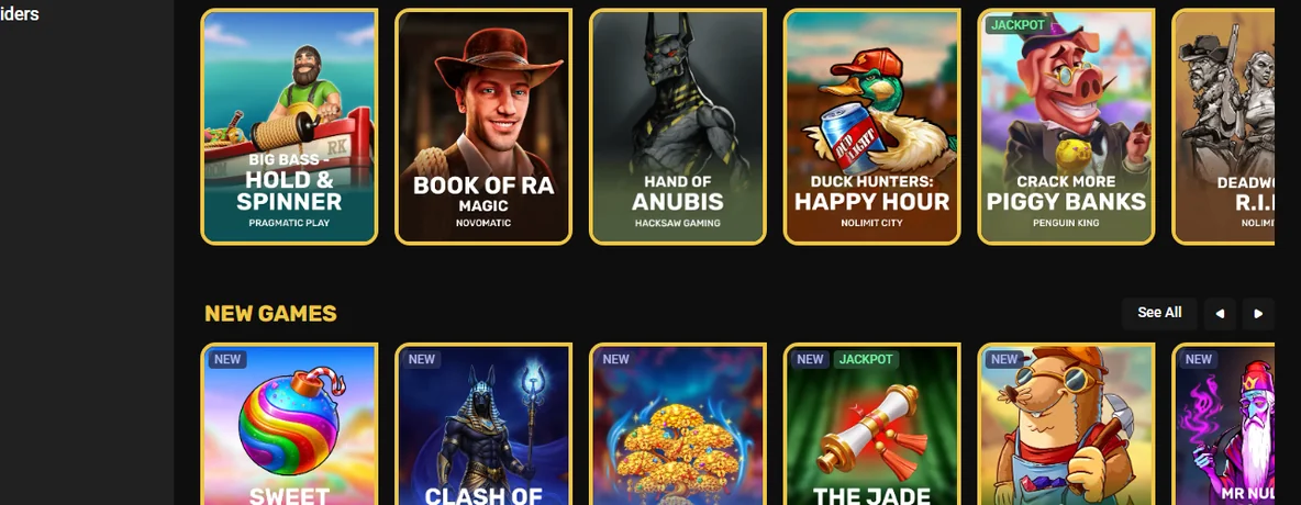 Spin new game releases